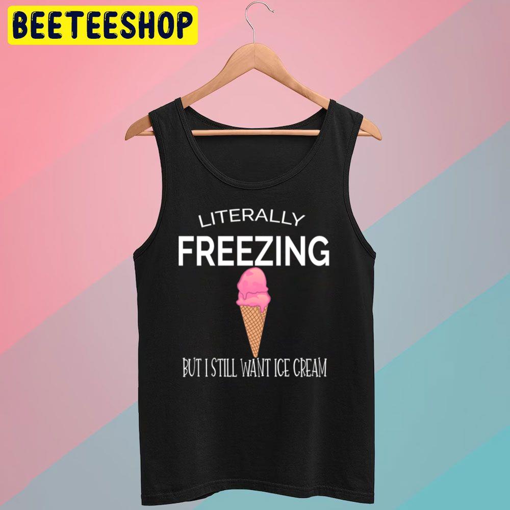 Pink Ice Cream Freezing Trending Unisex T-Shirt Pink Ice Cream Freezing Trending Unisex T-Shirt