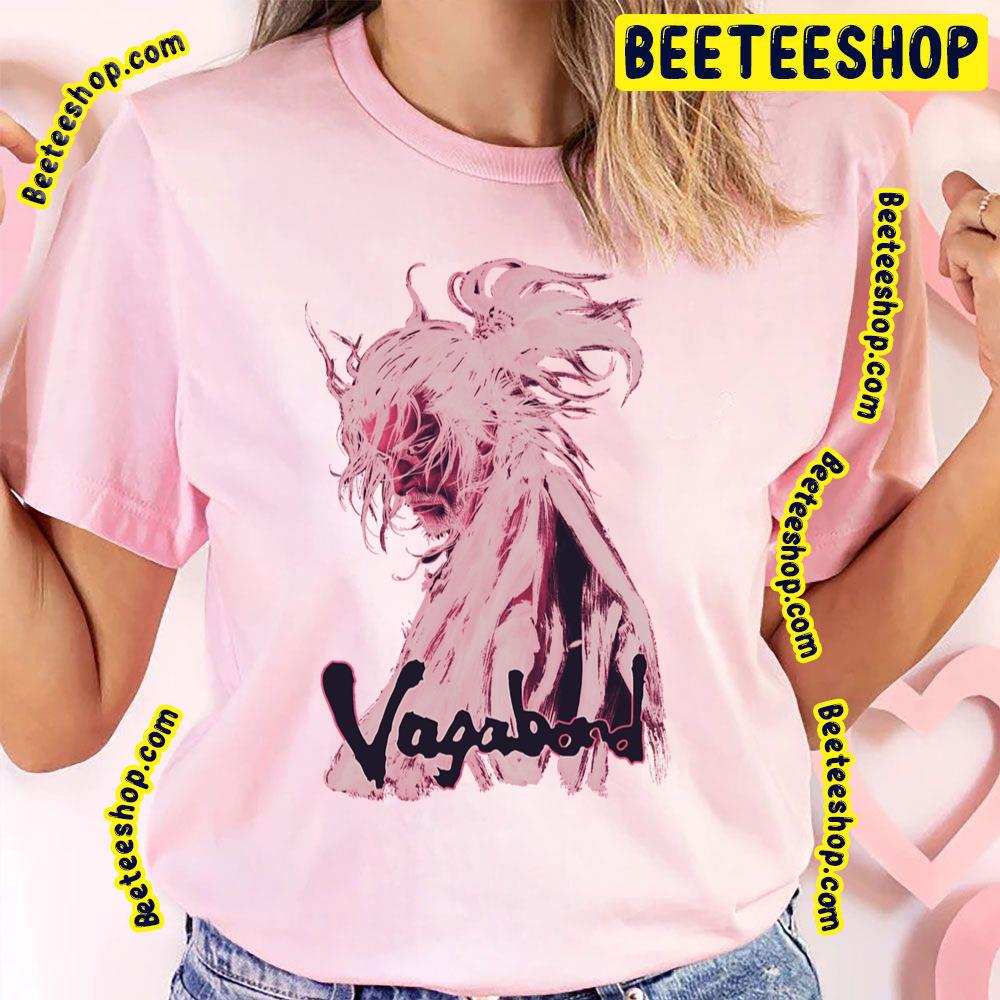 Pink Musashi Miyamoto Vagabond Trending Unisex T-Shirt Pink Musashi Miyamoto Vagabond Trending Unisex T-Shirt