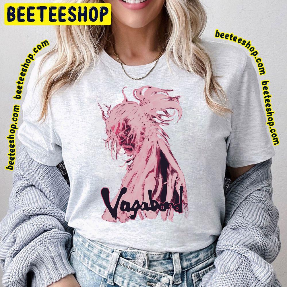 Pink Musashi Miyamoto Vagabond Trending Unisex T-Shirt Pink Musashi Miyamoto Vagabond Trending Unisex T-Shirt