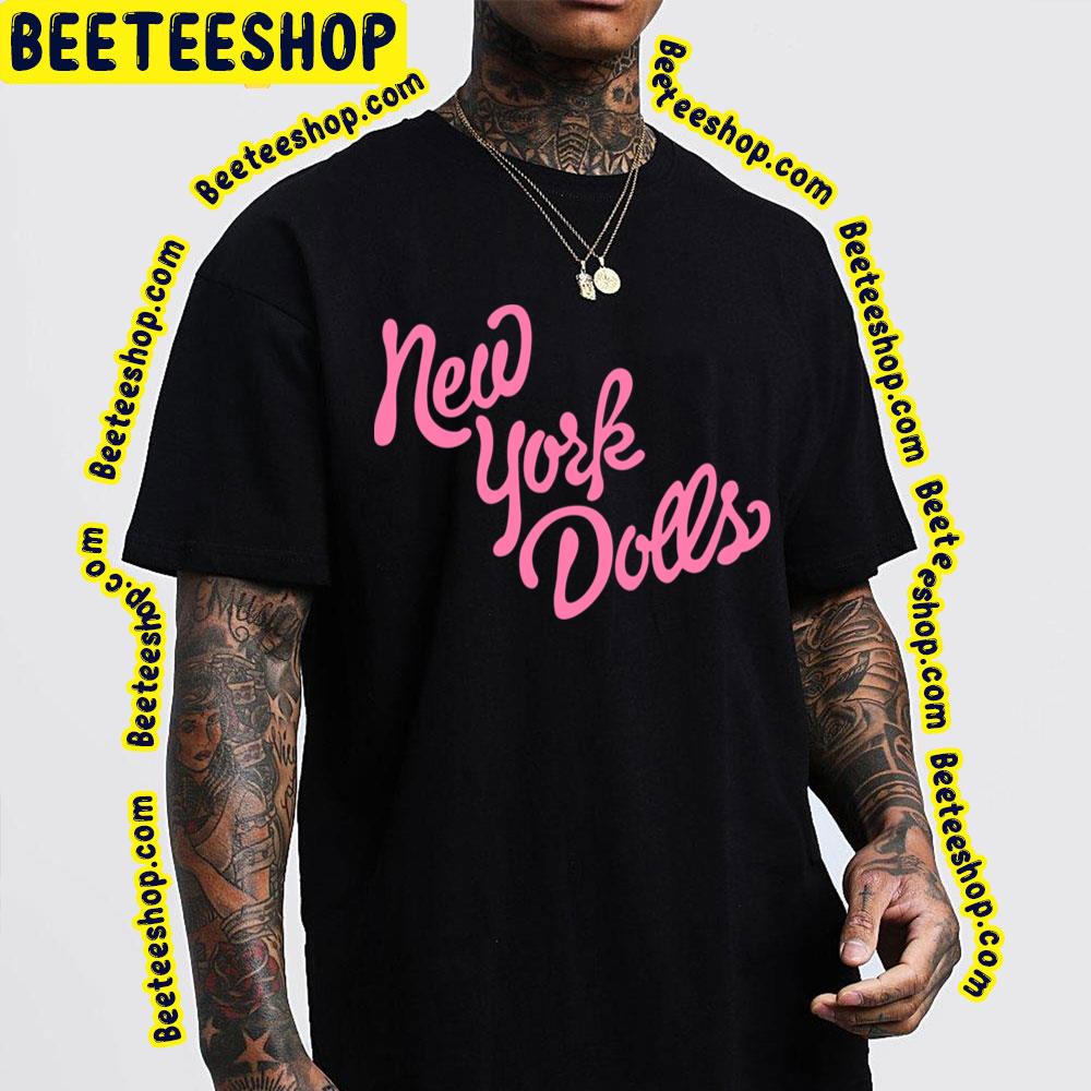 Pink Text New York Dolls Trending Unisex T-Shirt Pink Text New York Dolls Trending Unisex T-Shirt