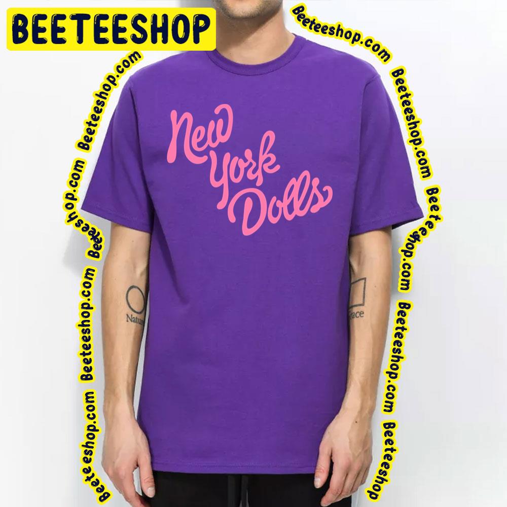 Pink Text New York Dolls Trending Unisex T-Shirt Pink Text New York Dolls Trending Unisex T-Shirt