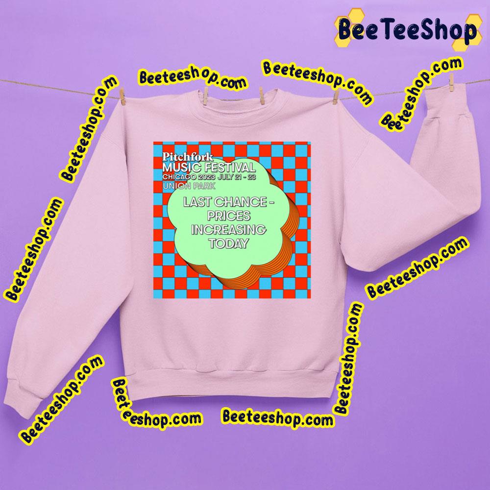 Pitchfork Music Festival Chicago 2023 Trending Unisex T-Shirt Pitchfork Music Festival Chicago 2023 Trending Unisex T-Shirt