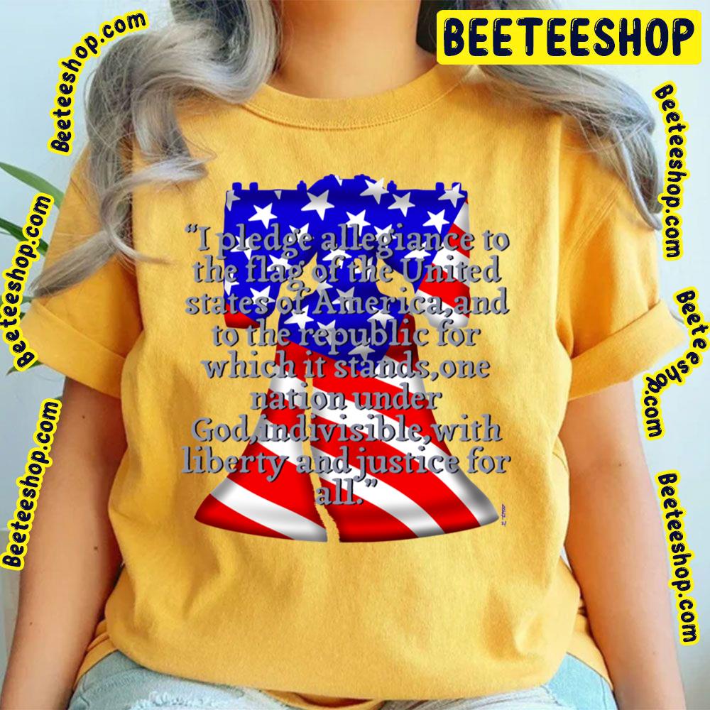 Pledge Of Allegiance Flag Trending Unisex T-Shirt Pledge Of Allegiance Flag Trending Unisex T-Shirt