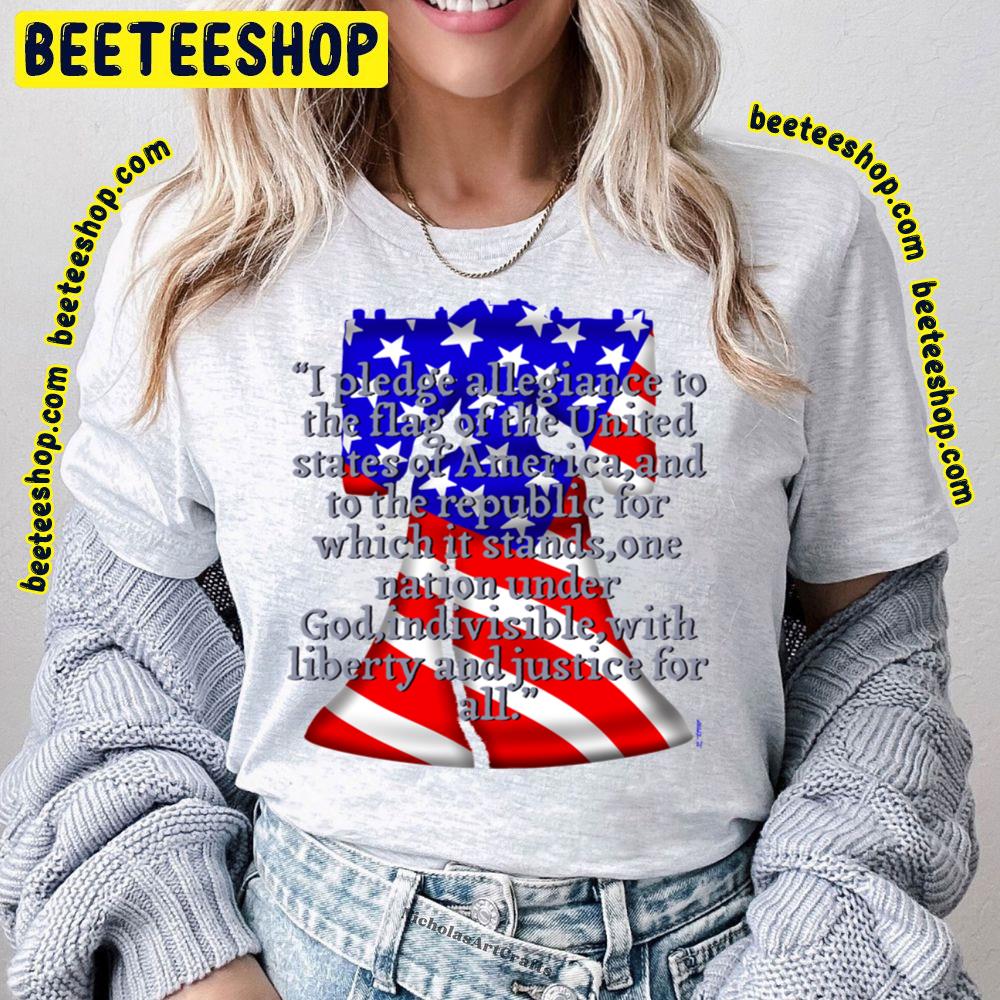 Pledge Of Allegiance Flag Trending Unisex T-Shirt Pledge Of Allegiance Flag Trending Unisex T-Shirt