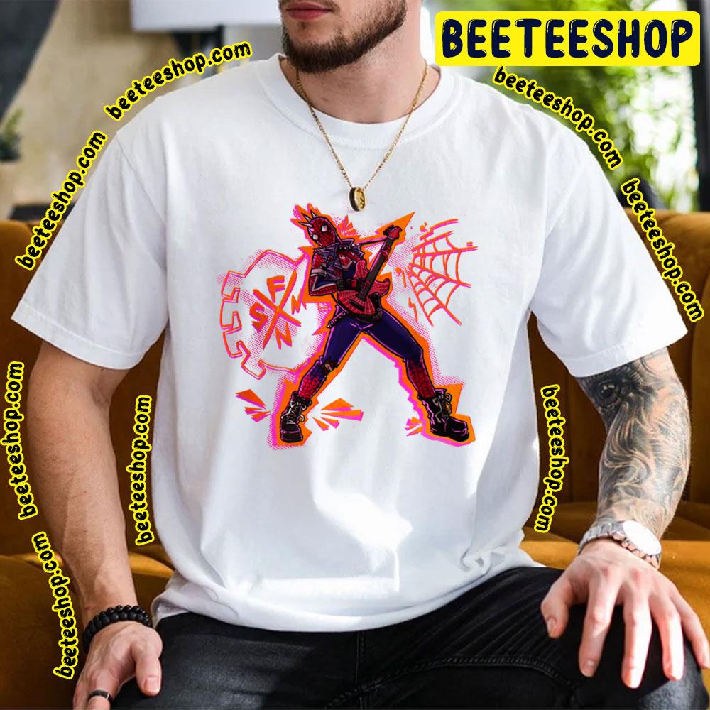 Punk Rock Spiderverse Movie Trending Unisex T-Shirt Punk Rock Spiderverse Movie Trending Unisex T-Shirt