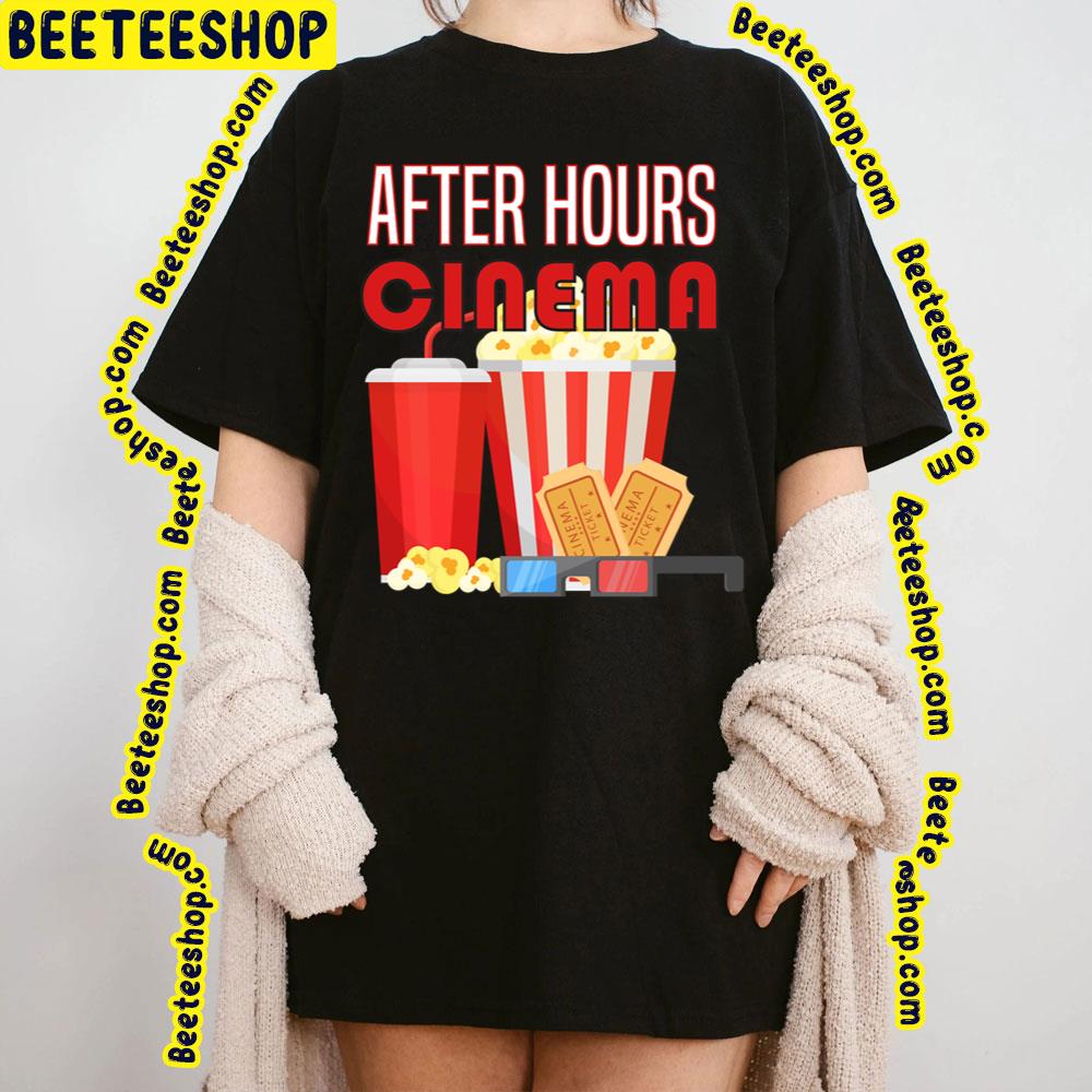 Red Art Cinema After Hours Trending Unisex T-Shirt Red Art Cinema After Hours Trending Unisex T-Shirt