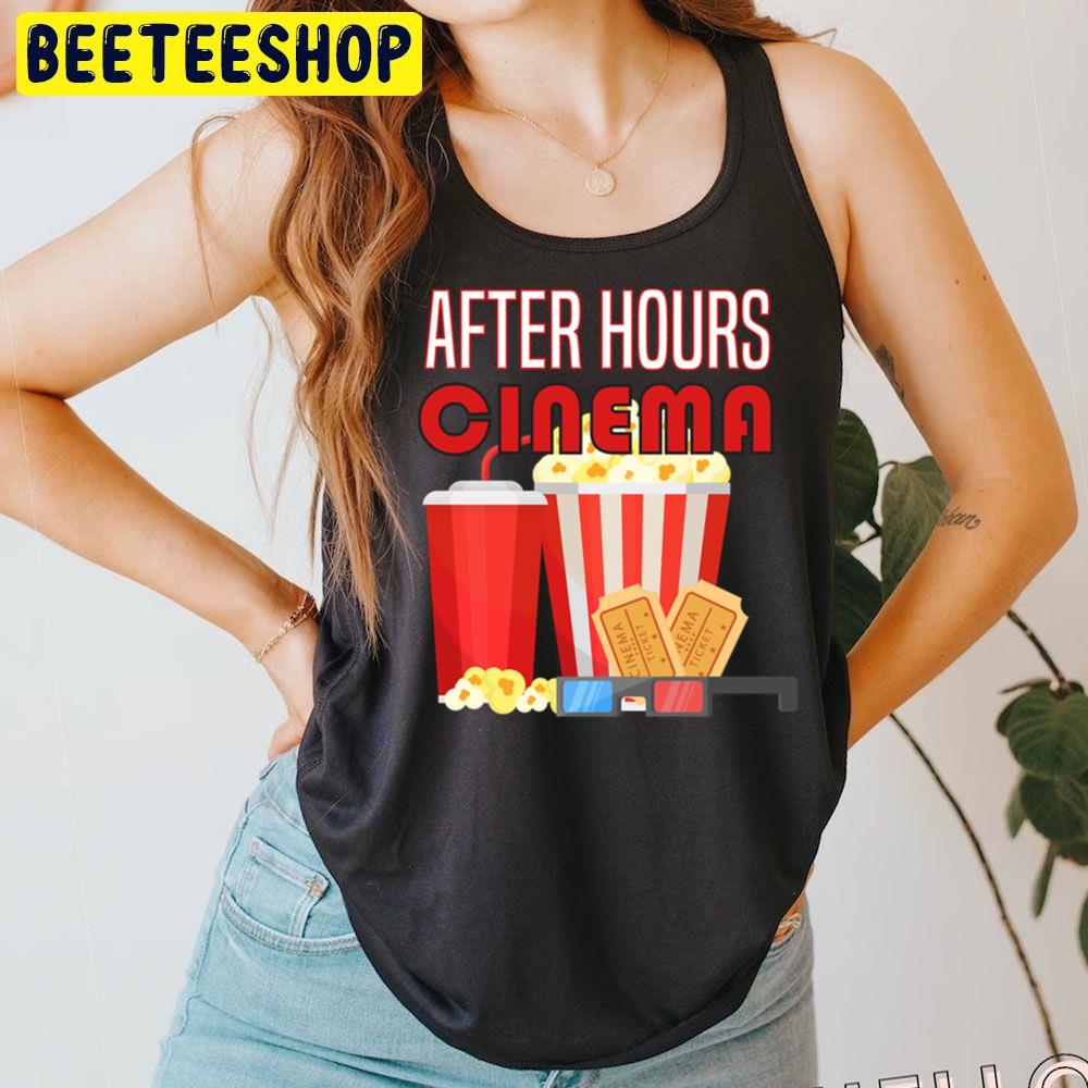 Red Art Cinema After Hours Trending Unisex T-Shirt Red Art Cinema After Hours Trending Unisex T-Shirt