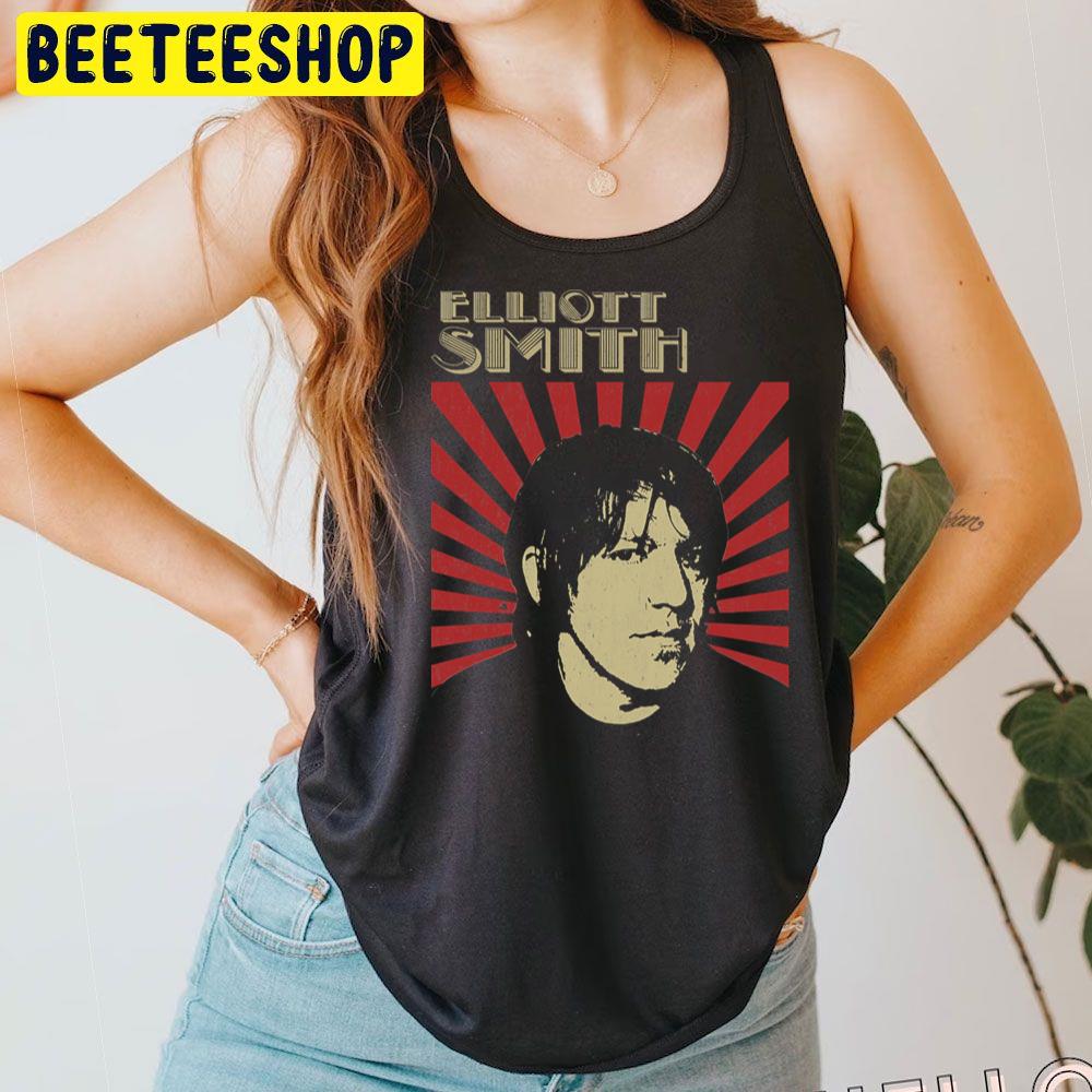 Red Art Elliott Smith Music Trending Unisex T-Shirt Red Art Elliott Smith Music Trending Unisex T-Shirt
