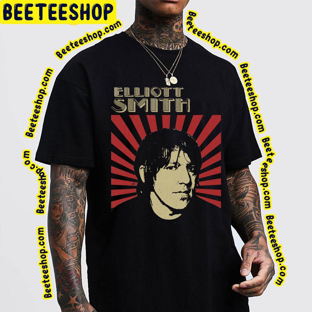 Red Art Elliott Smith Music Trending Unisex T-Shirt Red Art Elliott Smith Music Trending Unisex T-Shirt