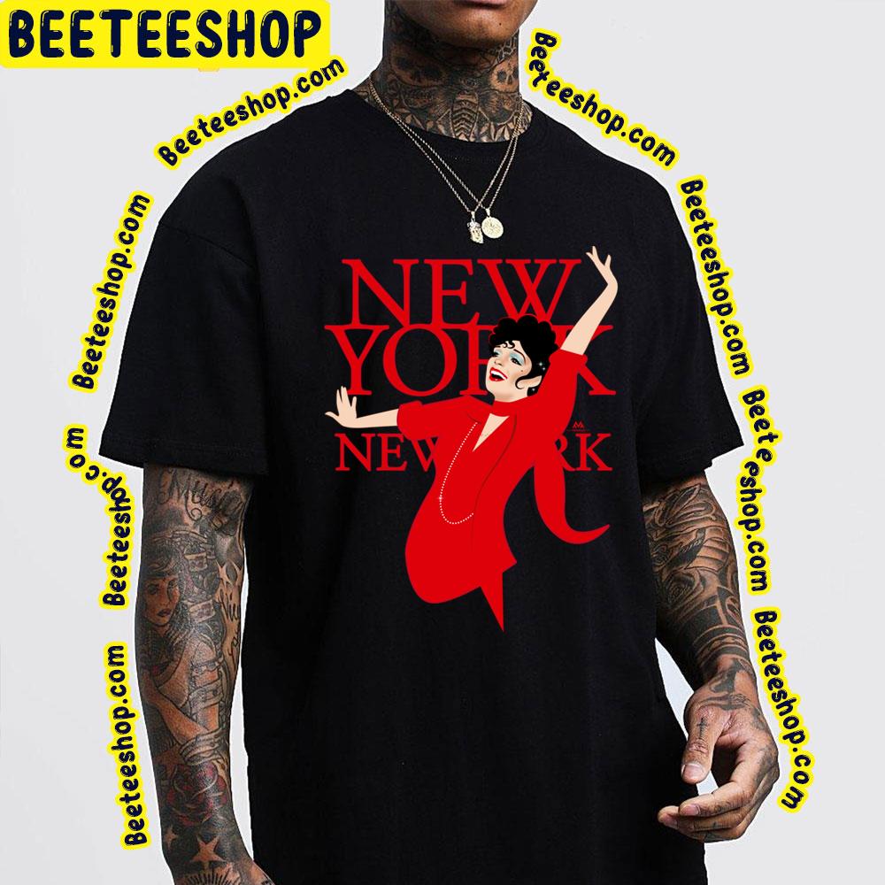 Red Art Girl New York New York Trending Unisex T-Shirt Red Art Girl New York New York Trending Unisex T-Shirt