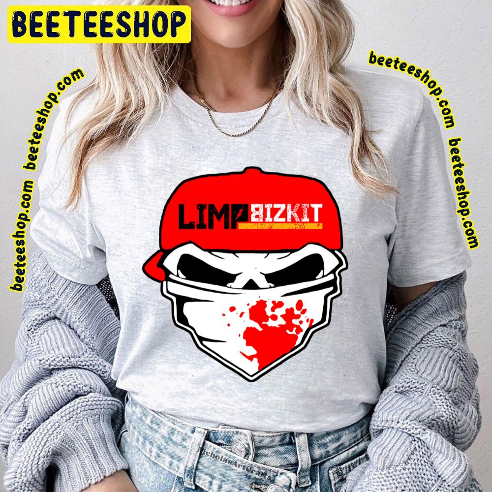 Red Art Hat Skull Limp Bizkit Trending Unisex T-Shirt Red Art Hat Skull Limp Bizkit Trending Unisex T-Shirt