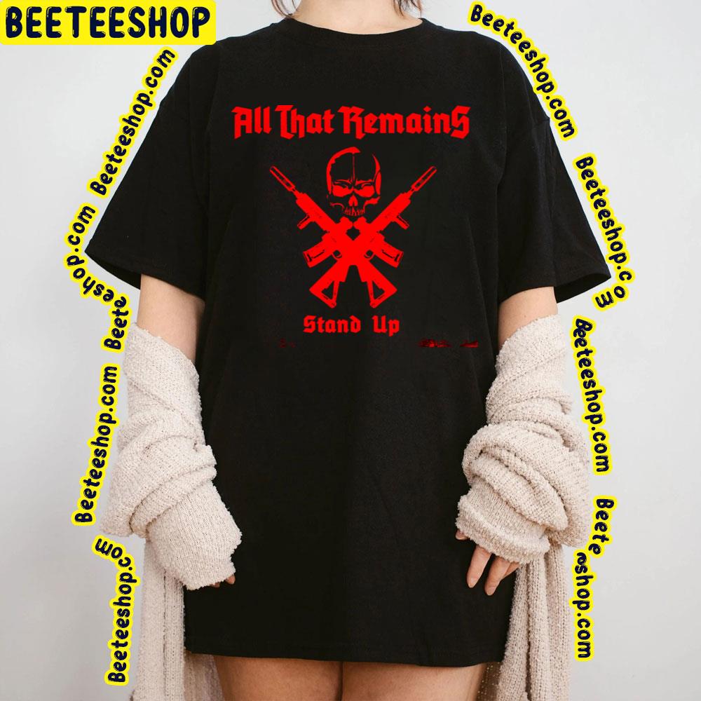 Red Art Skull Combat All That Remains Trending Unisex T-Shirt Red Art Skull Combat All That Remains Trending Unisex T-Shirt