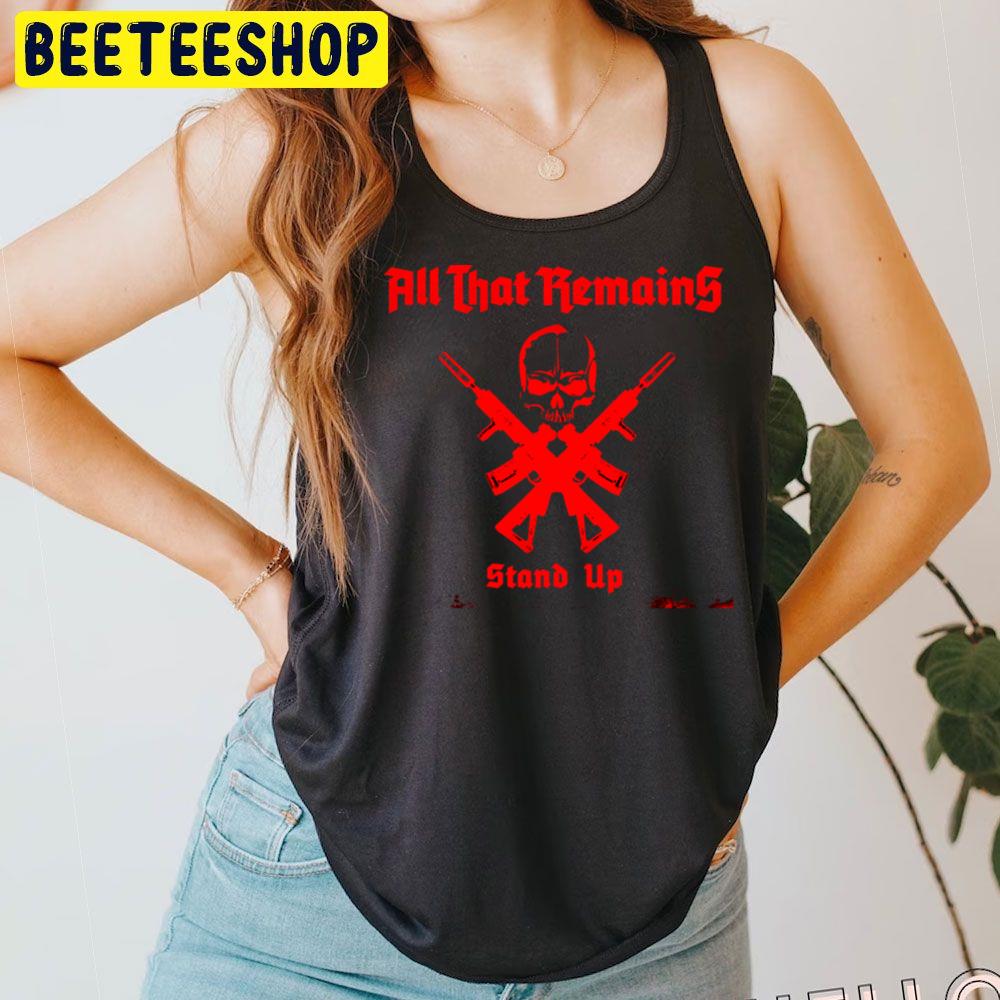 Red Art Skull Combat All That Remains Trending Unisex T-Shirt Red Art Skull Combat All That Remains Trending Unisex T-Shirt