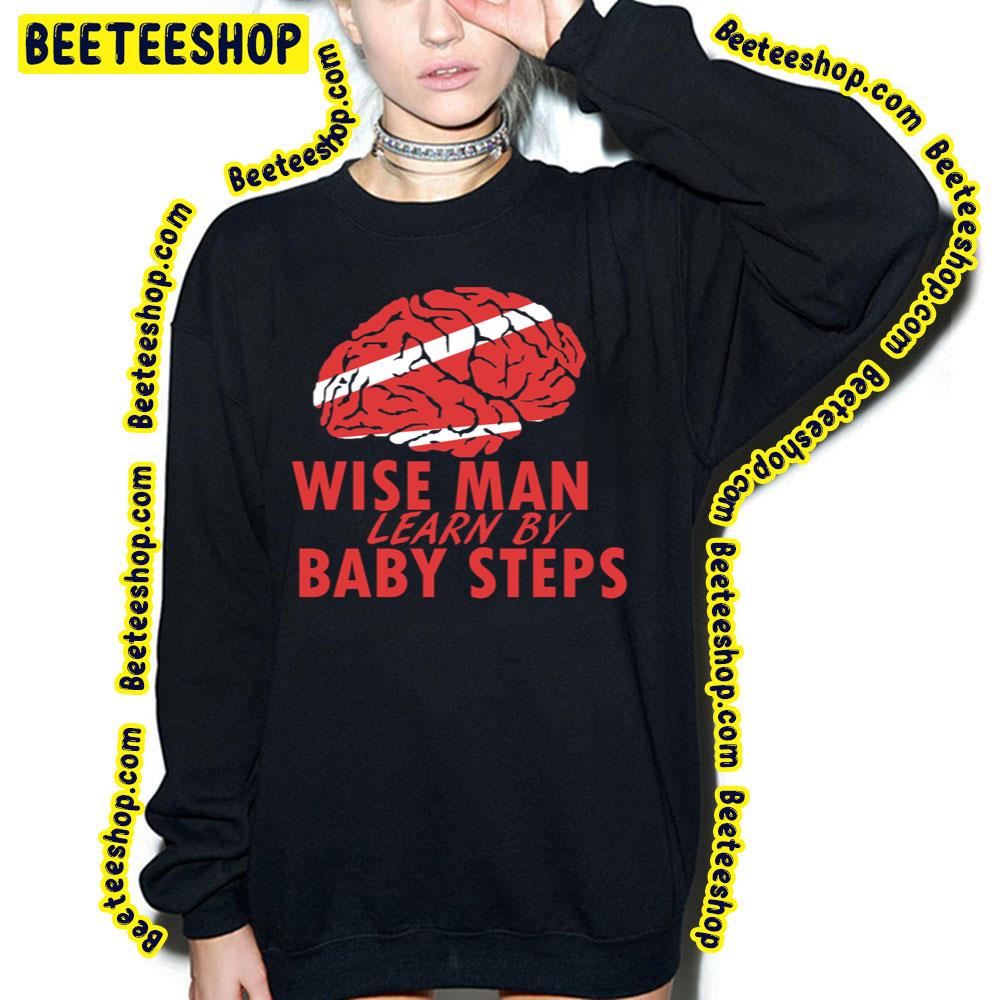 Red Art Wise Baby Steps Trending Unisex T-Shirt Red Art Wise Baby Steps Trending Unisex T-Shirt