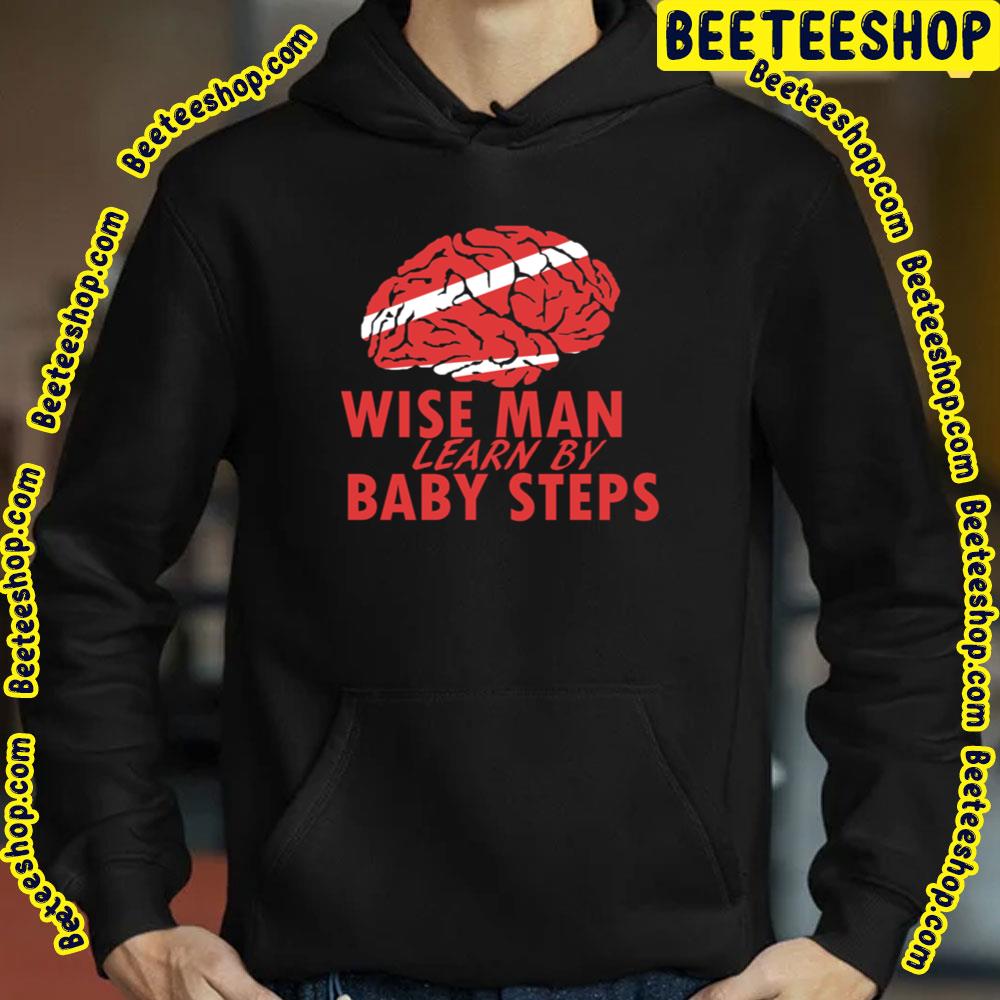 Red Art Wise Baby Steps Trending Unisex T-Shirt Red Art Wise Baby Steps Trending Unisex T-Shirt