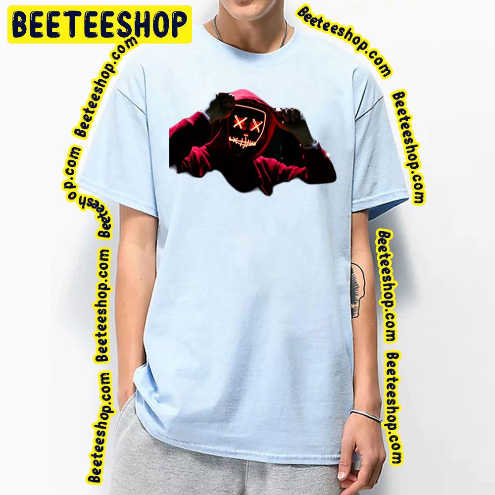 Red Black Art Marshmello Trending Unisex T-Shirt Red Black Art Marshmello Trending Unisex T-Shirt