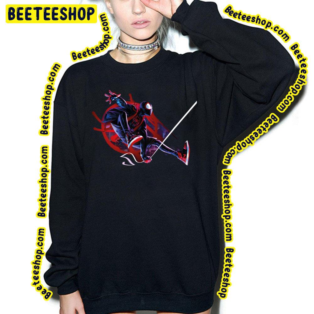 Red Black Art Spider Verse Spiderverse Movie Trending Unisex T-Shirt Red Black Art Spider Verse Spiderverse Movie Trending Unisex T-Shirt