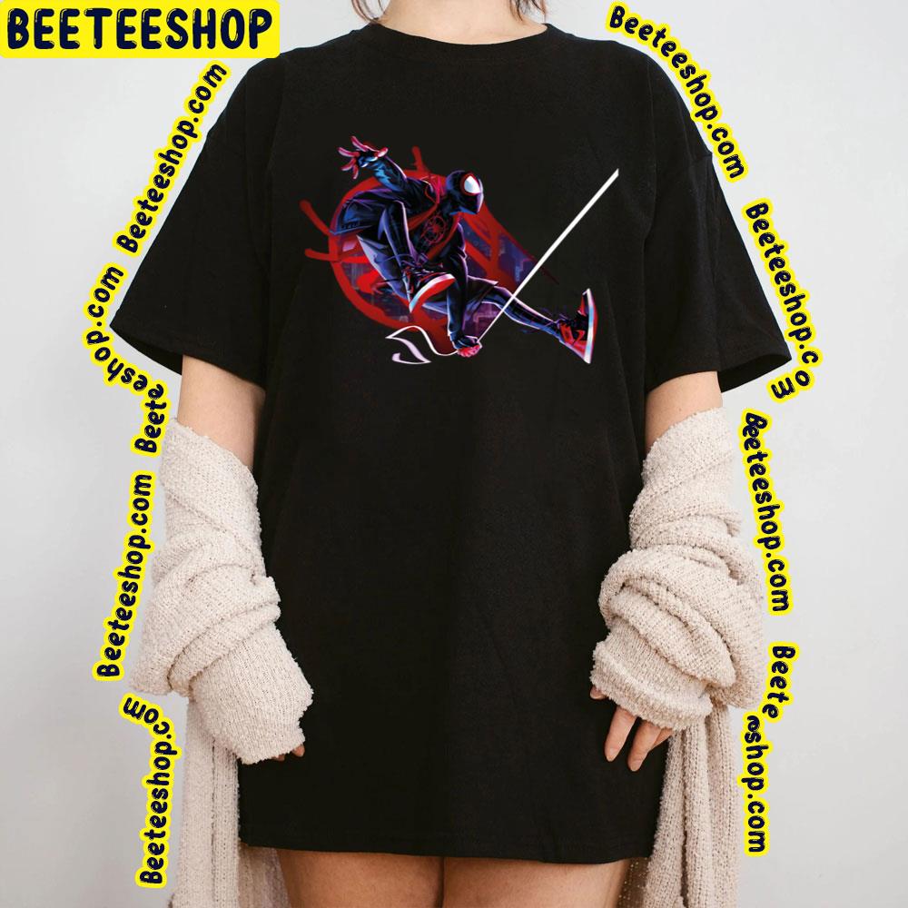 Red Black Art Spider Verse Spiderverse Movie Trending Unisex T-Shirt Red Black Art Spider Verse Spiderverse Movie Trending Unisex T-Shirt