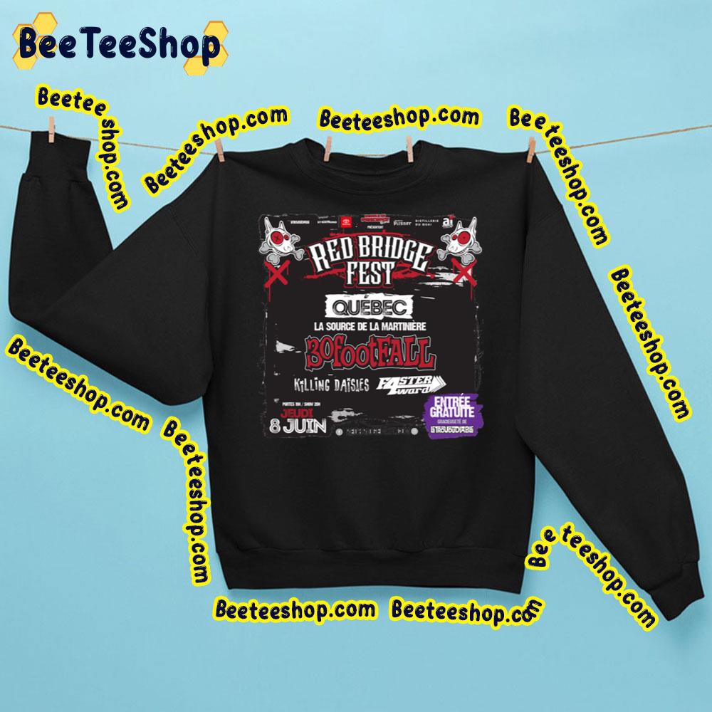 Red Bridge Fest Quebec La Source Dela Martiniere 2023 Trending Unisex T-Shirt Red Bridge Fest Quebec La Source Dela Martiniere 2023 Trending Unisex T-Shirt