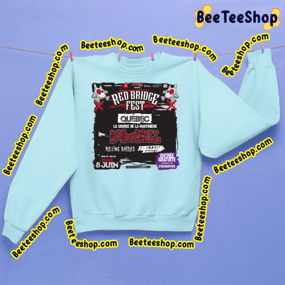 Red Bridge Fest Quebec La Source Dela Martiniere 2023 Trending Unisex T-Shirt Red Bridge Fest Quebec La Source Dela Martiniere 2023 Trending Unisex T-Shirt