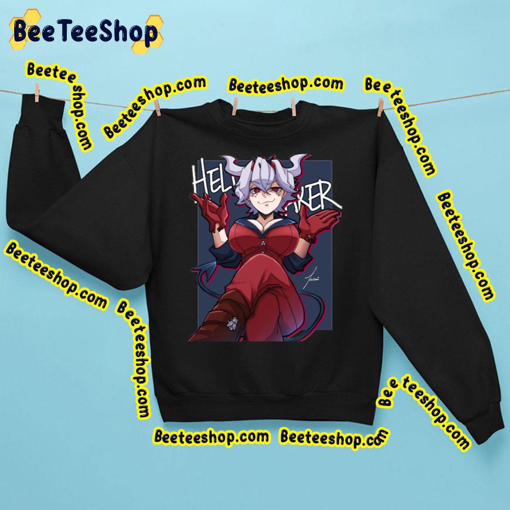 Red Girl Beelzebub Trending Unisex Sweatshirt Red Girl Beelzebub Trending Unisex Sweatshirt
