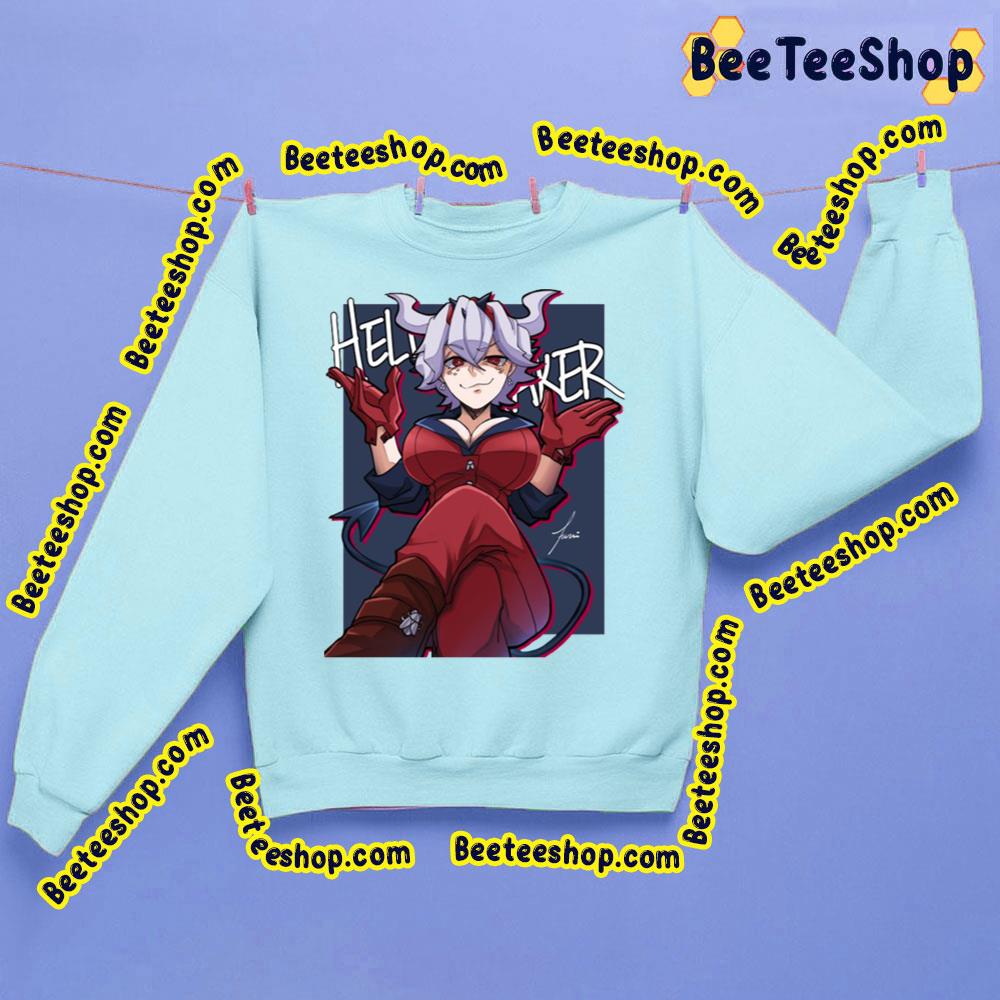 Red Girl Beelzebub Trending Unisex Sweatshirt Red Girl Beelzebub Trending Unisex Sweatshirt
