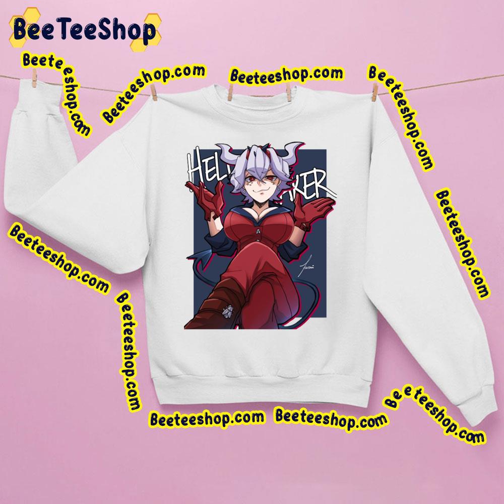 Red Girl Beelzebub Trending Unisex Sweatshirt Red Girl Beelzebub Trending Unisex Sweatshirt