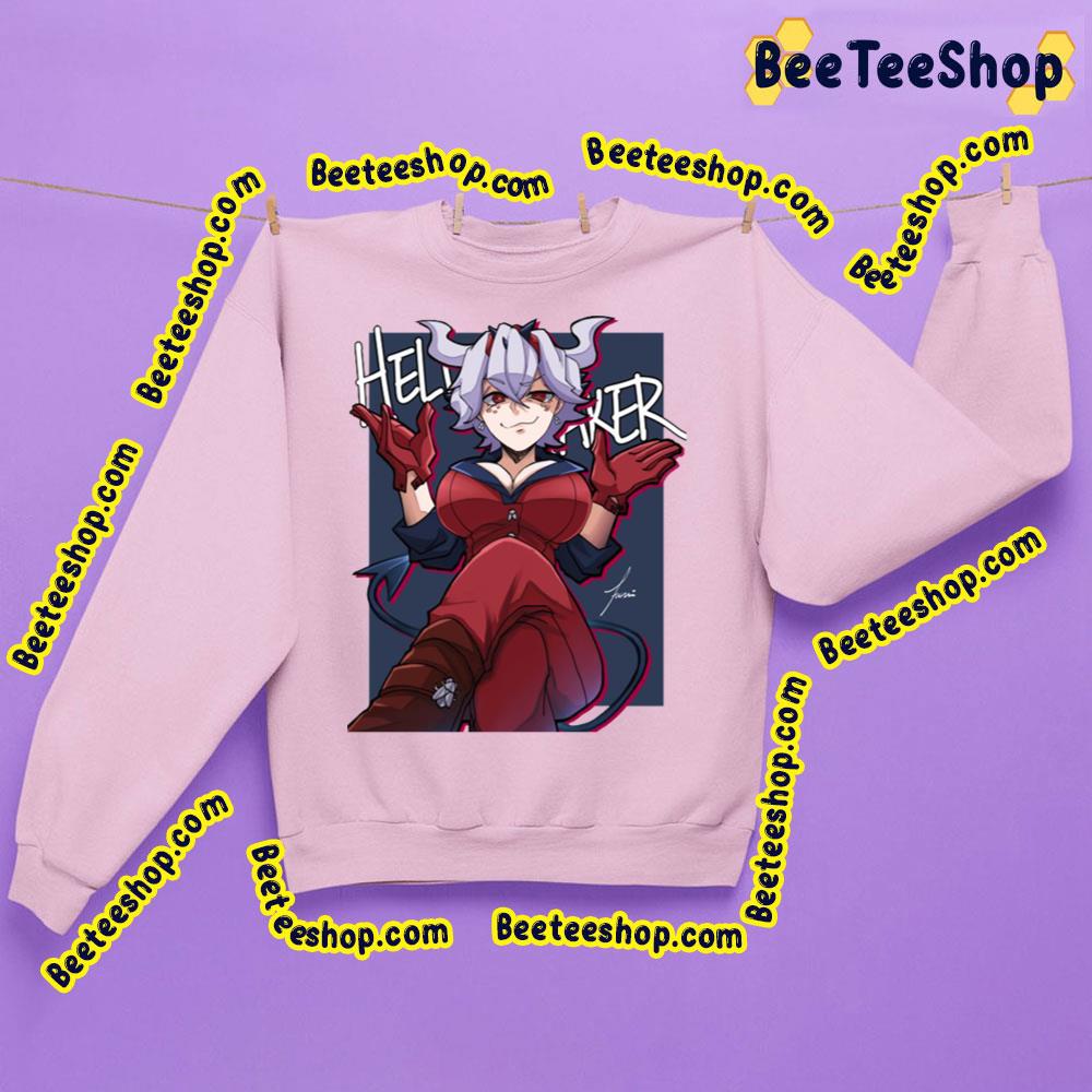 Red Girl Beelzebub Trending Unisex Sweatshirt Red Girl Beelzebub Trending Unisex Sweatshirt
