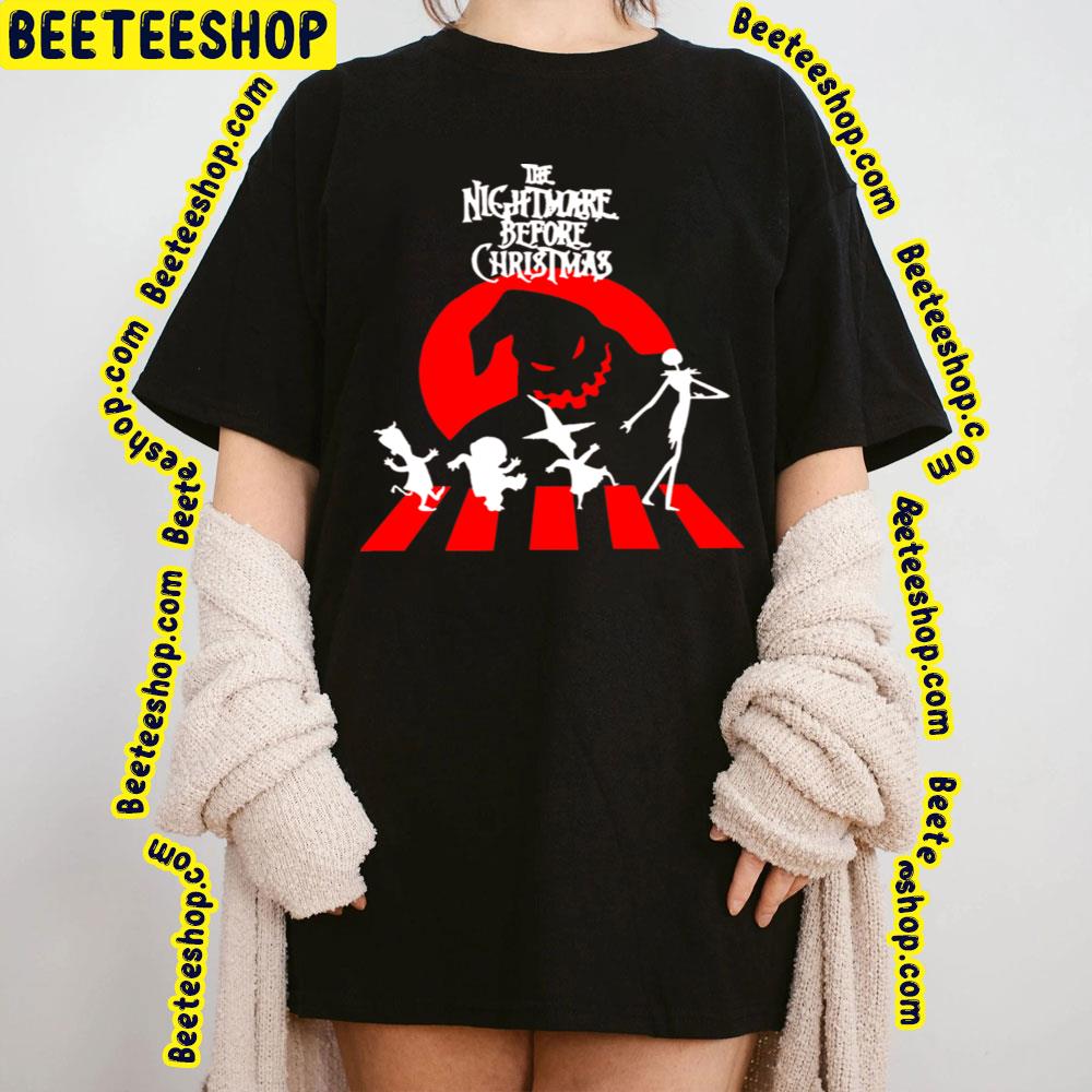 Red Moon Nightmare Before Christmas Crossing Trending Unisex T-Shirt Red Moon Nightmare Before Christmas Crossing Trending Unisex T-Shirt