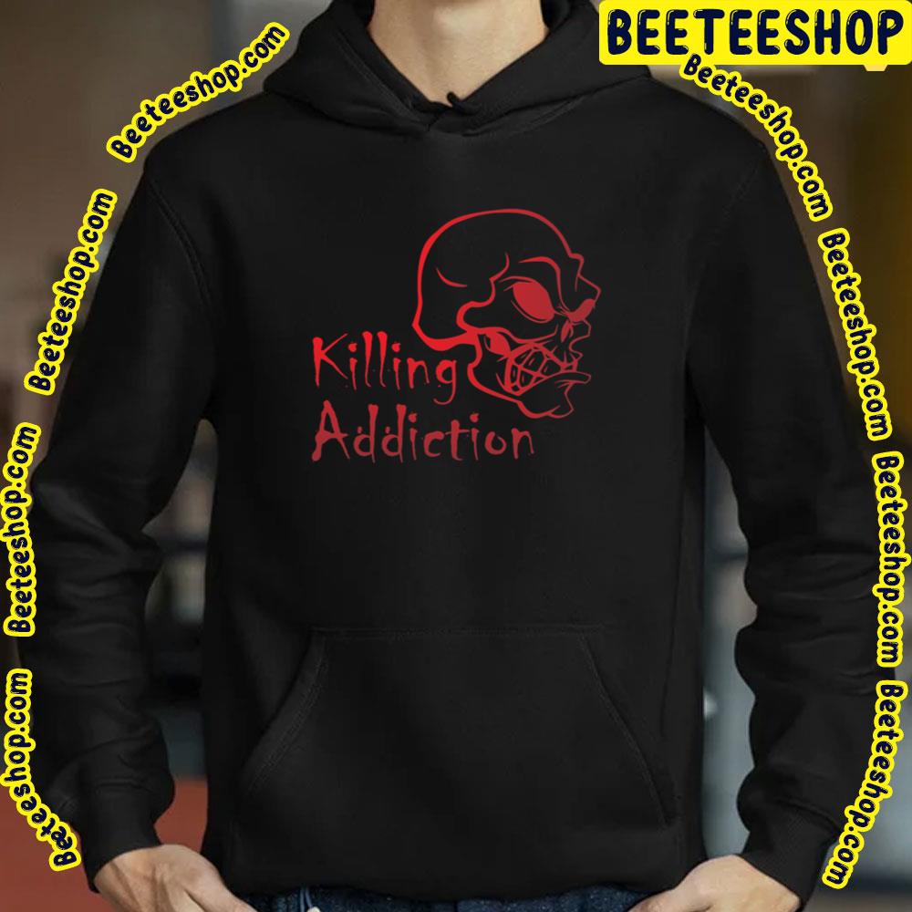 Red Skull Killing Addiction Trending Unisex T-Shirt Red Skull Killing Addiction Trending Unisex T-Shirt