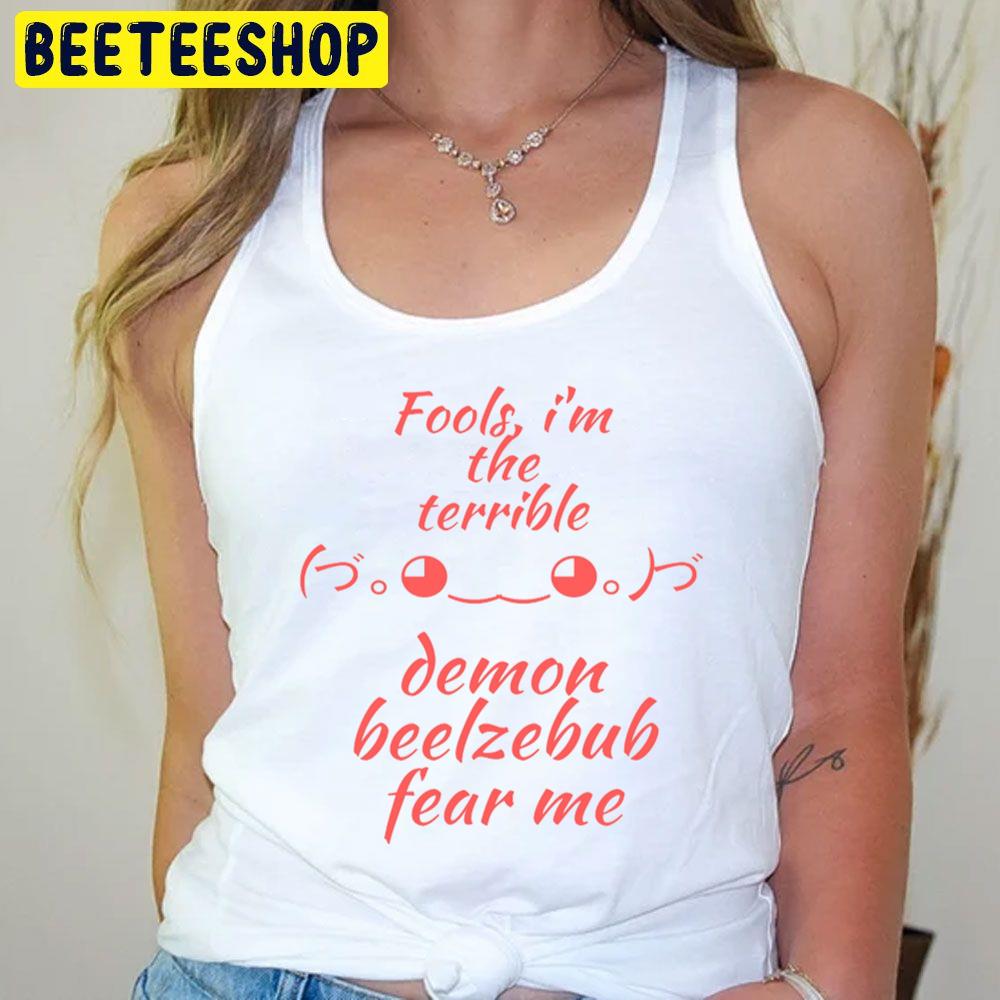 Red Text Demon Beelzebub Trending Unisex T-Shirt Red Text Demon Beelzebub Trending Unisex T-Shirt