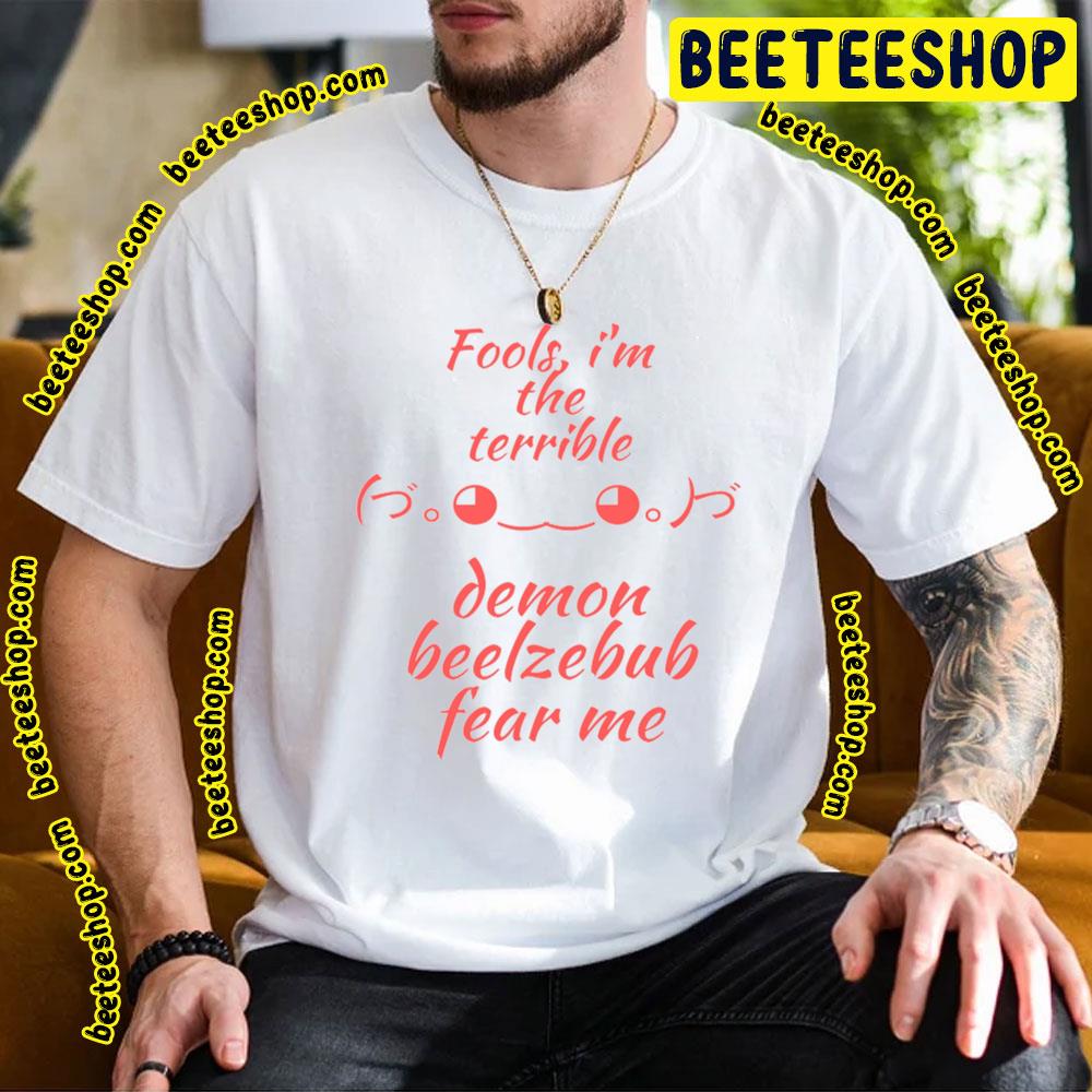 Red Text Demon Beelzebub Trending Unisex T-Shirt Red Text Demon Beelzebub Trending Unisex T-Shirt