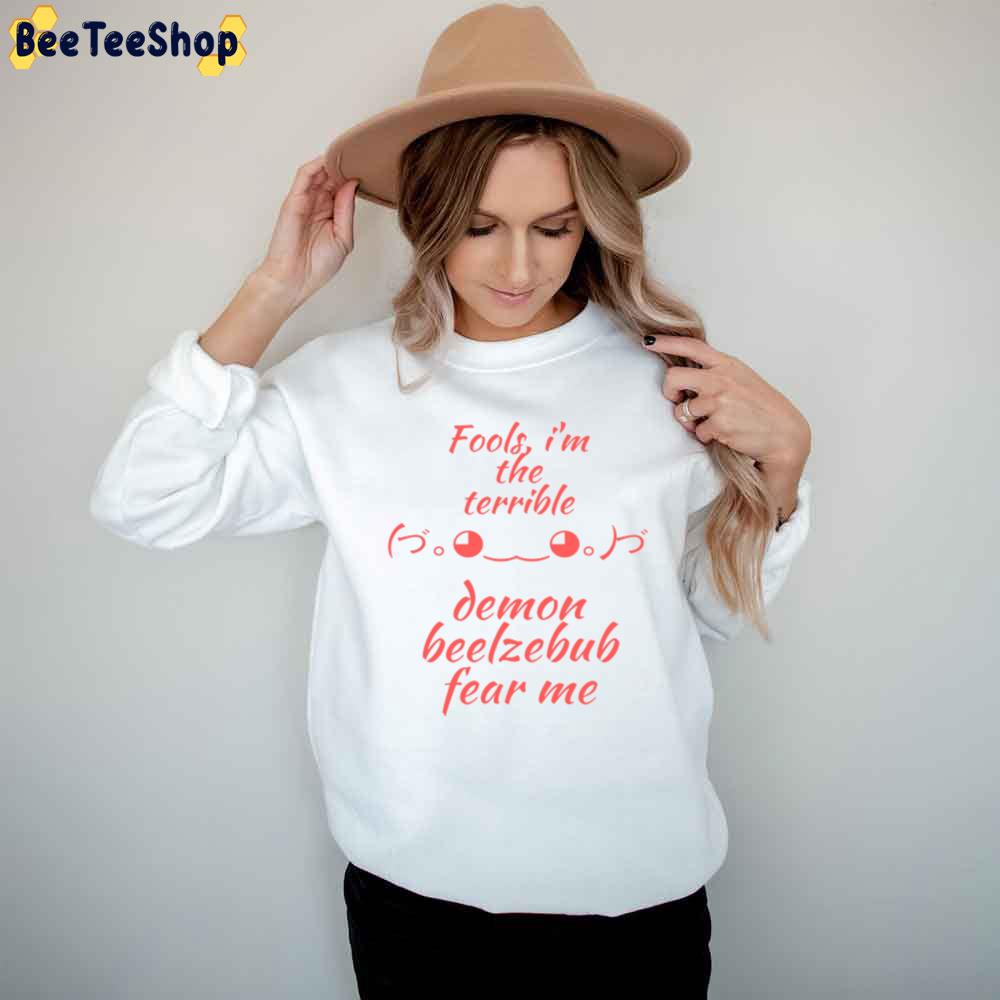 Red Text Demon Beelzebub Trending Unisex T-Shirt Red Text Demon Beelzebub Trending Unisex T-Shirt