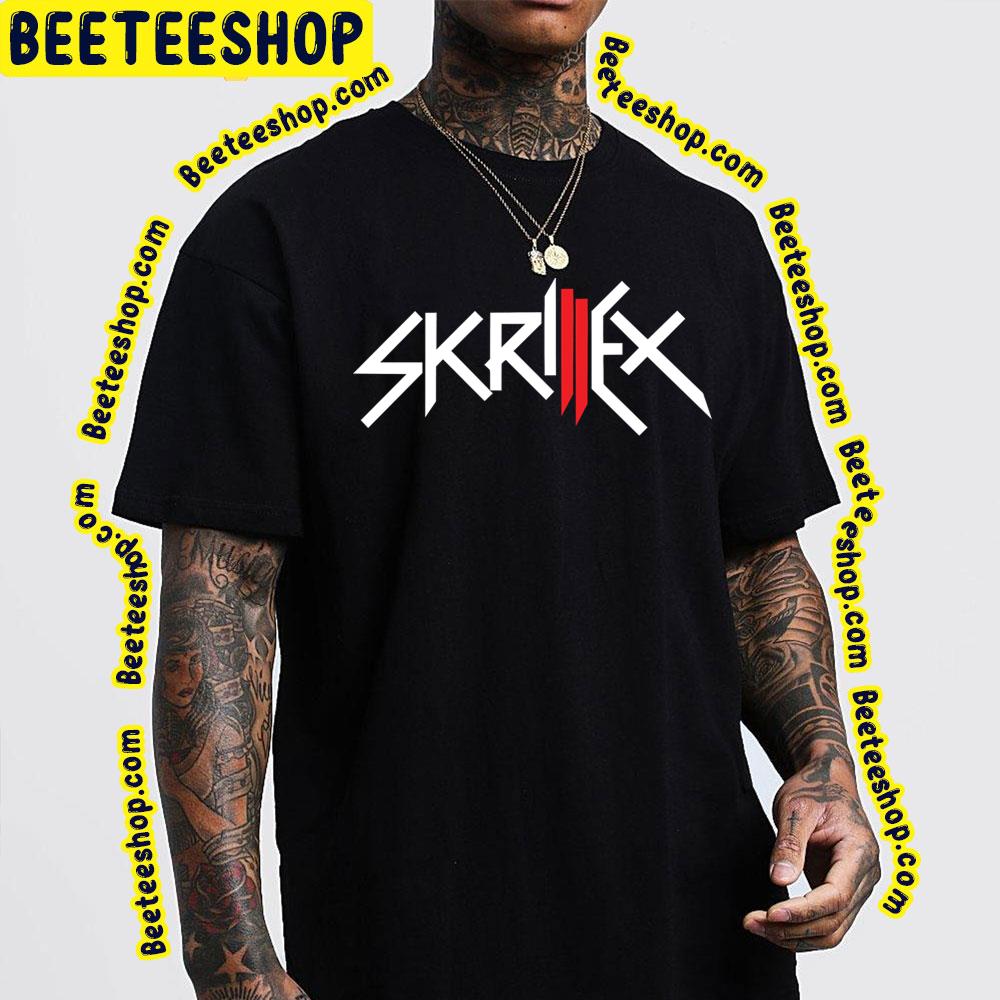 Red White Skrillex Logo Trending Unisex T-Shirt Red White Skrillex Logo Trending Unisex T-Shirt