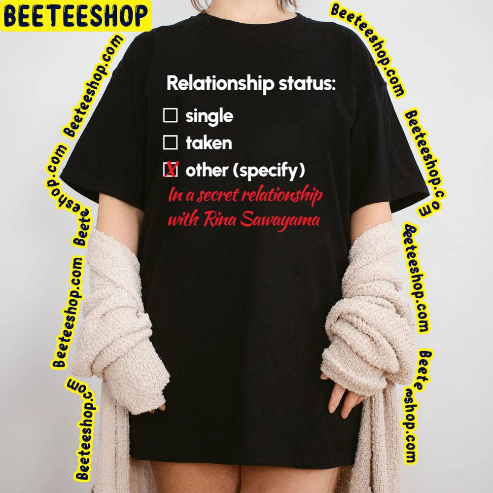 Relationship Rina Sawayama Trending Unisex T-Shirt Relationship Rina Sawayama Trending Unisex T-Shirt