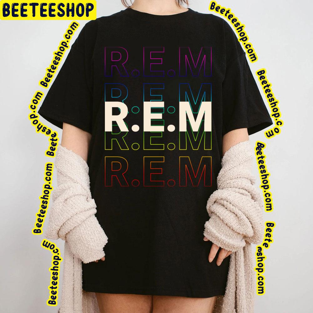 Rem Kinetic Style Rainbow Trending Unisex T-Shirt Rem Kinetic Style Rainbow Trending Unisex T-Shirt