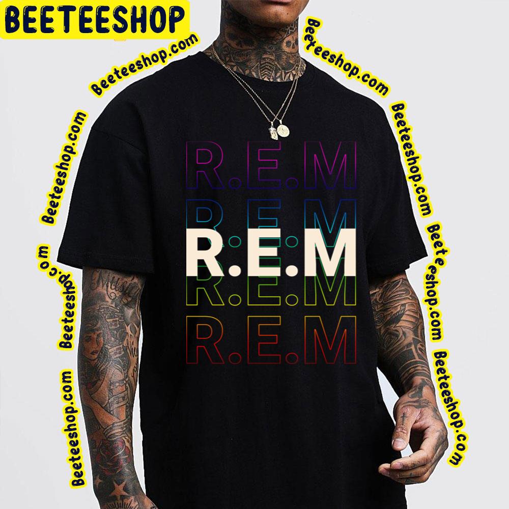 Rem Kinetic Style Rainbow Trending Unisex T-Shirt Rem Kinetic Style Rainbow Trending Unisex T-Shirt