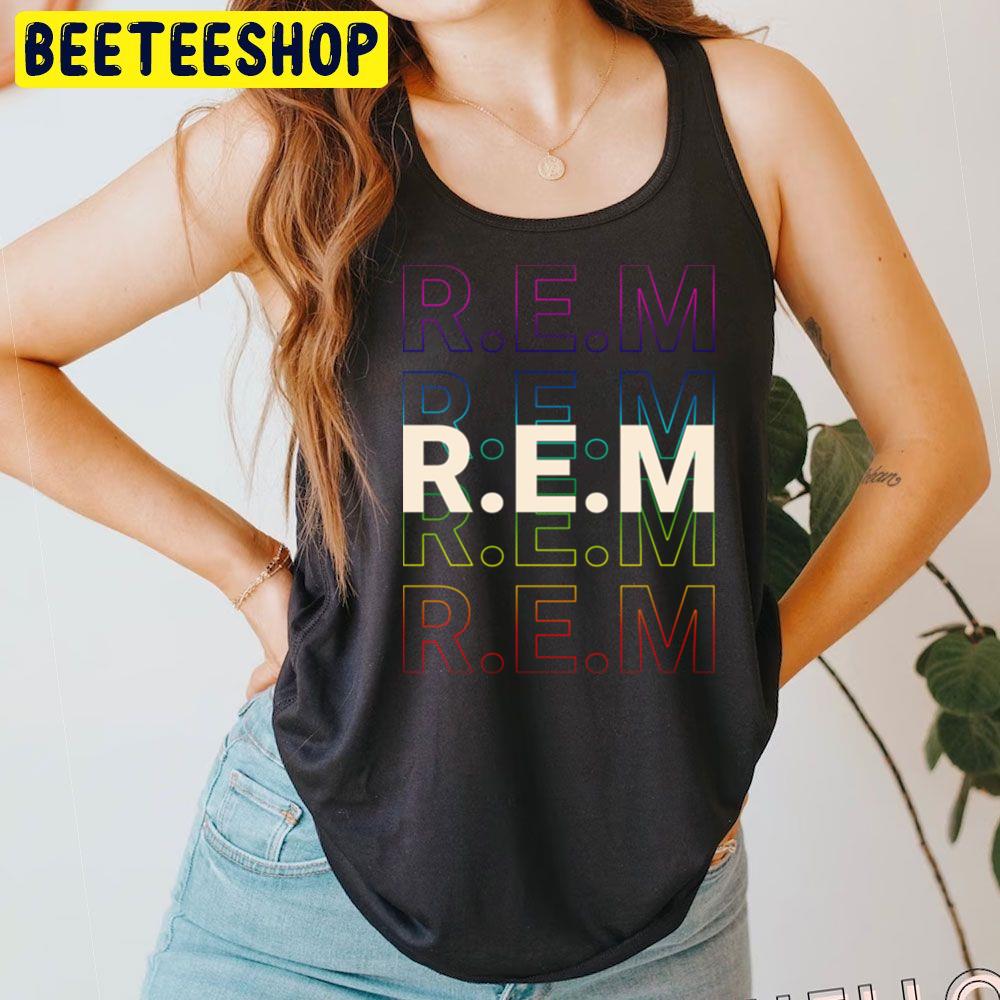 Rem Kinetic Style Rainbow Trending Unisex T-Shirt Rem Kinetic Style Rainbow Trending Unisex T-Shirt