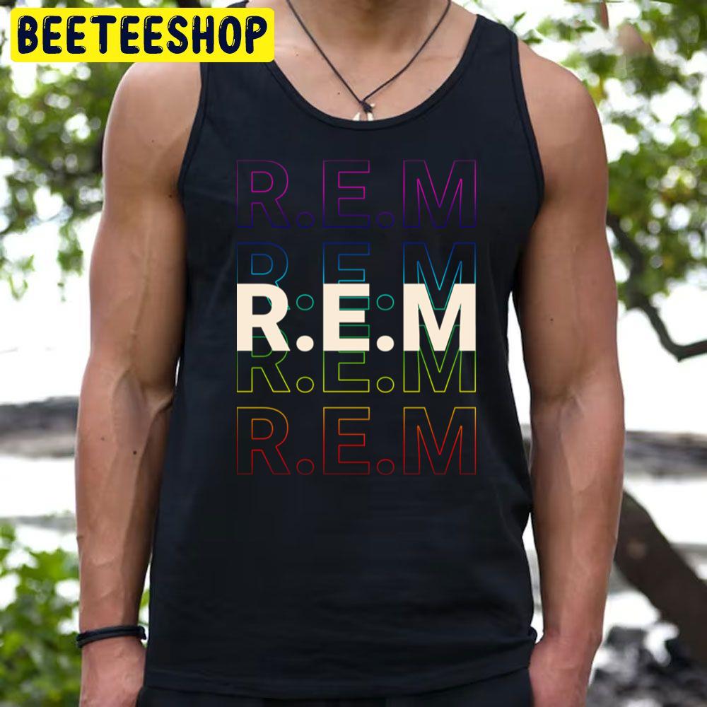 Rem Kinetic Style Rainbow Trending Unisex T-Shirt Rem Kinetic Style Rainbow Trending Unisex T-Shirt