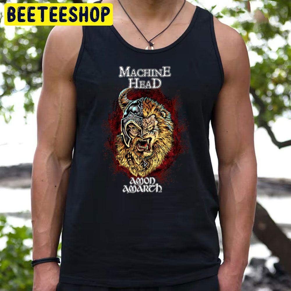Retro Art Amon Amarth Machine Head Trending Unisex T-Shirt Retro Art Amon Amarth Machine Head Trending Unisex T-Shirt