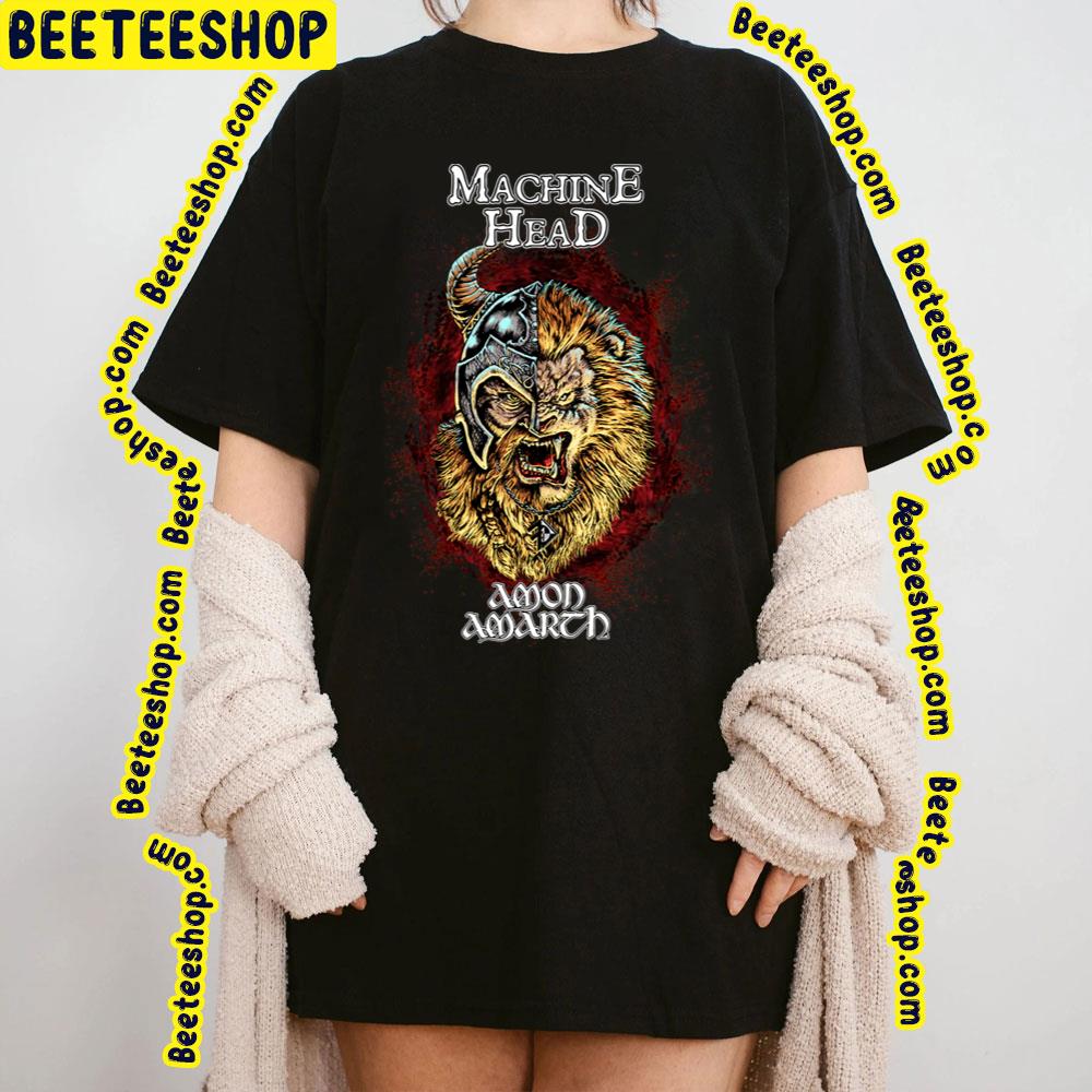 Retro Art Amon Amarth Machine Head Trending Unisex T-Shirt Retro Art Amon Amarth Machine Head Trending Unisex T-Shirt