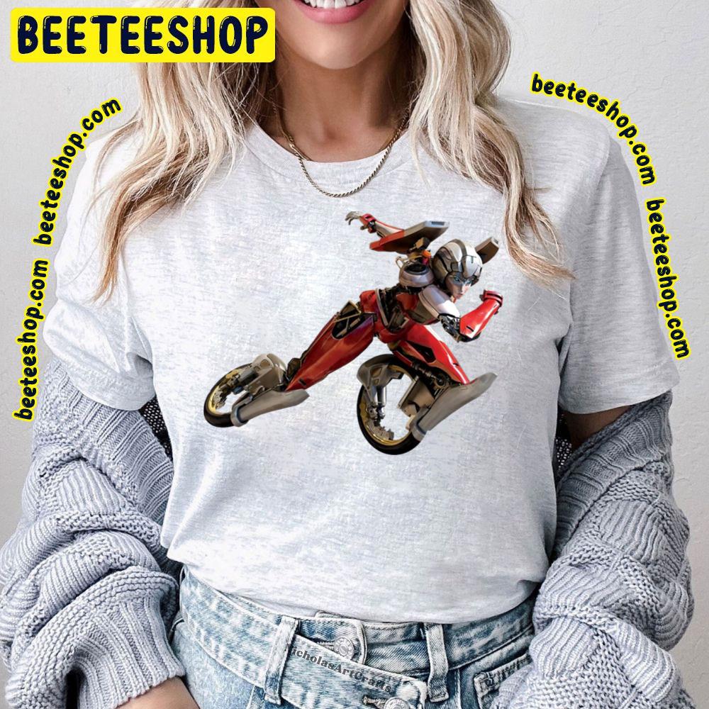 Retro Art Arcee Transformers Rise Of The Beasts Movie Trending Unisex T-Shirt Retro Art Arcee Transformers Rise Of The Beasts Movie Trending Unisex T-Shirt