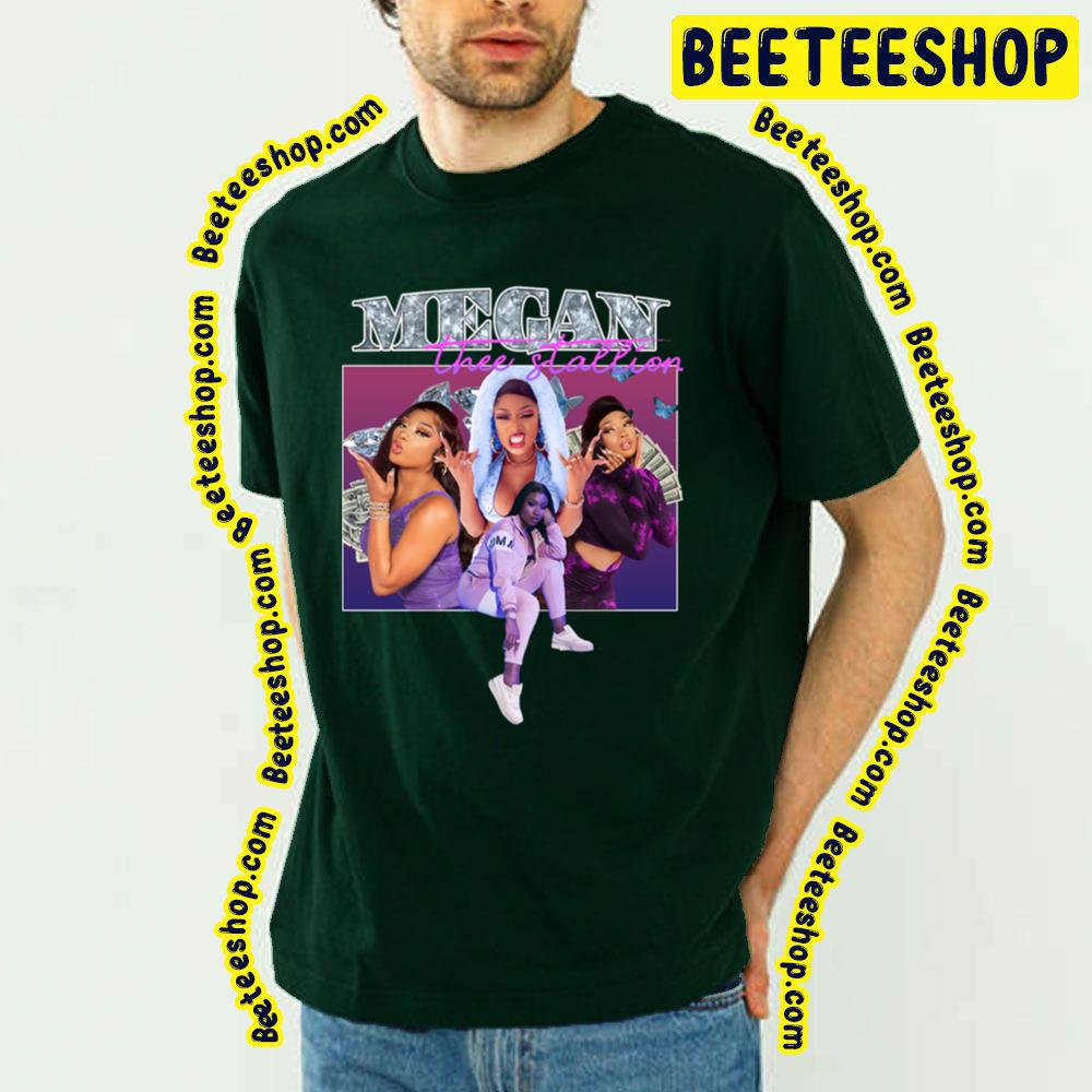 Retro Art Beautiful Girl Megan Thee Stallion Trending Unisex T-Shirt Retro Art Beautiful Girl Megan Thee Stallion Trending Unisex T-Shirt