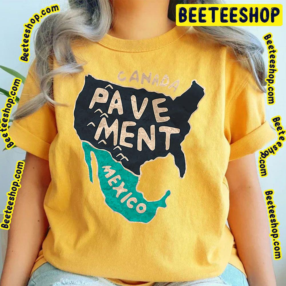 Retro Art Canada Mexico Pavement Trending Unisex T-Shirt Retro Art Canada Mexico Pavement Trending Unisex T-Shirt