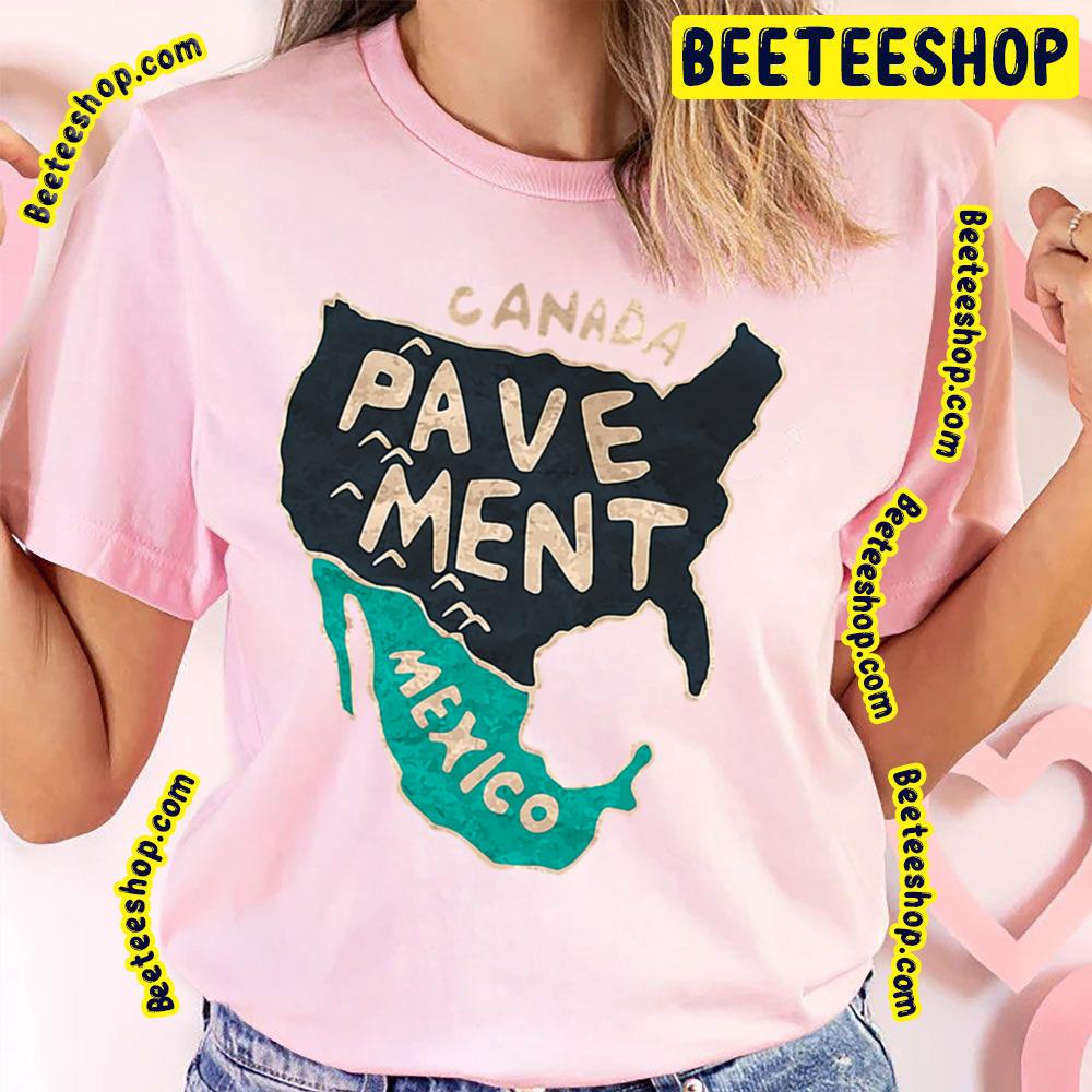 Retro Art Canada Mexico Pavement Trending Unisex T-Shirt Retro Art Canada Mexico Pavement Trending Unisex T-Shirt