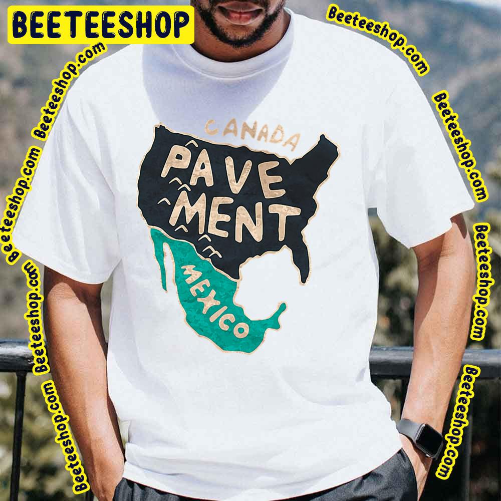 Retro Art Canada Mexico Pavement Trending Unisex T-Shirt Retro Art Canada Mexico Pavement Trending Unisex T-Shirt