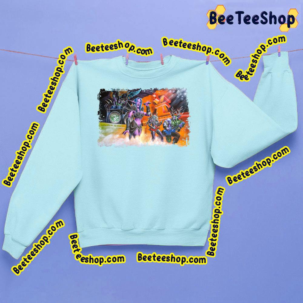 Retro Art Concert World Of Warcraft Trending Unisex Sweatshirt Retro Art Concert World Of Warcraft Trending Unisex Sweatshirt