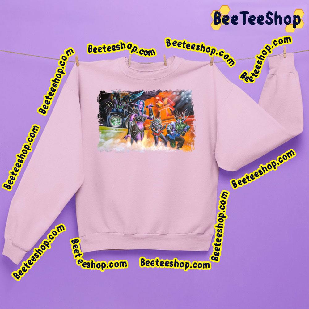 Retro Art Concert World Of Warcraft Trending Unisex Sweatshirt Retro Art Concert World Of Warcraft Trending Unisex Sweatshirt