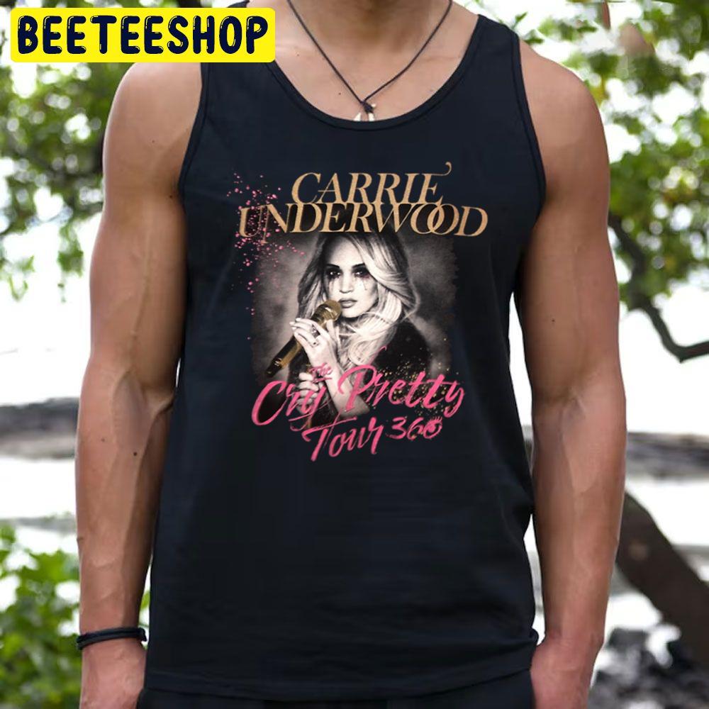 Retro Art Cry Pretty Carrie Underwood Trending Unisex T-Shirt Retro Art Cry Pretty Carrie Underwood Trending Unisex T-Shirt