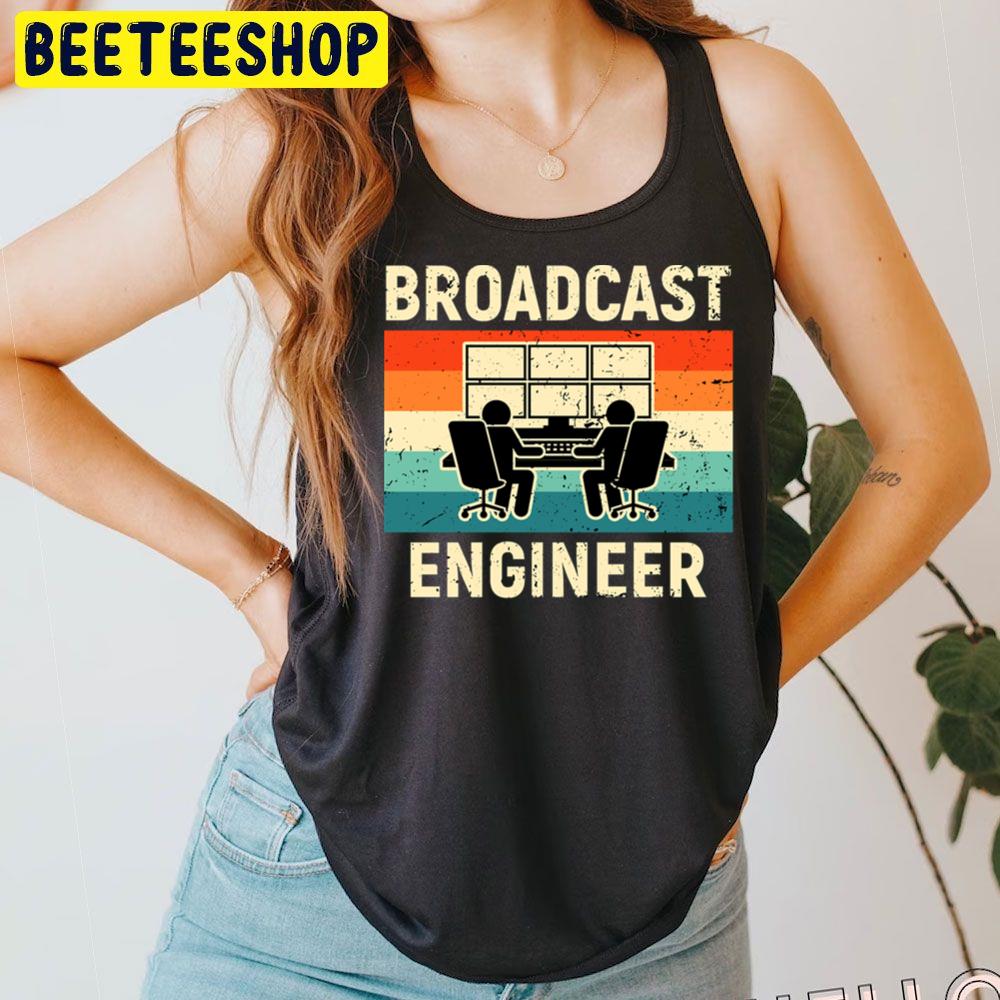 Retro Art Engineer Broadcast Trending Unisex T-Shirt Retro Art Engineer Broadcast Trending Unisex T-Shirt